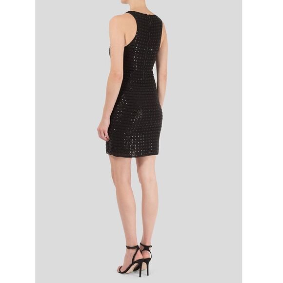 Alice + Olivia Sequin black Mini Dress size small - Picture 2 of 13